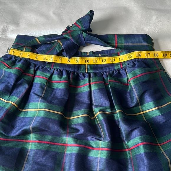 Crown & Ivy Blue and Green A-Line Mini Skirt - Picture 7 of 10